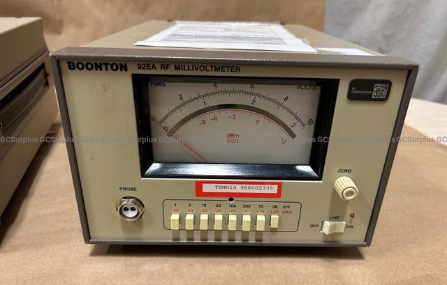 Boonton 92EA RF Millivoltmeter
