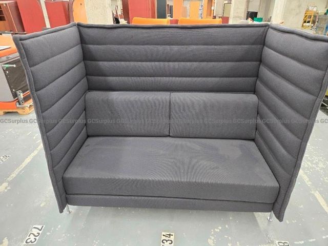High-Back Privacy Sofa