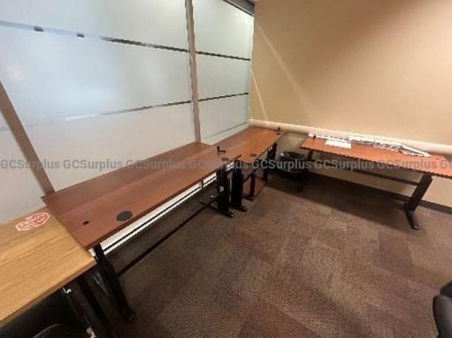 Crank-Adjustable Height Desks