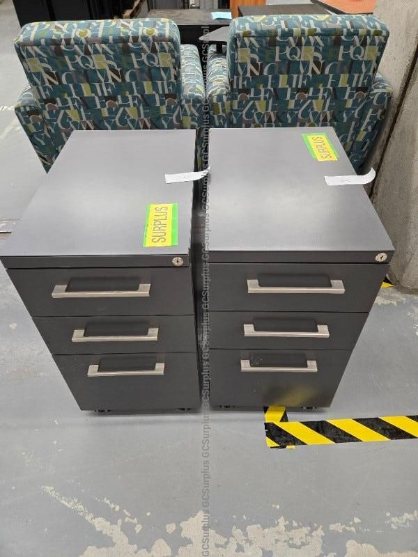 Grey Pedestals
