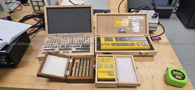 Assorted Precision Pin and Block Gauge Sets