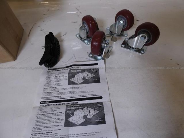 Caster Wheel Set for Pelican Case