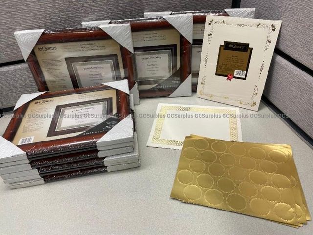 Certificate Frames and Stationery