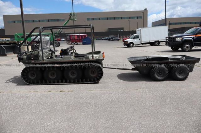 2015 Argo Avenger 750 HDI with 4-Wheel Trailer