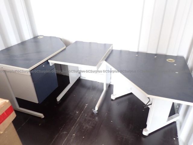 Three-Piece Work Desk Set