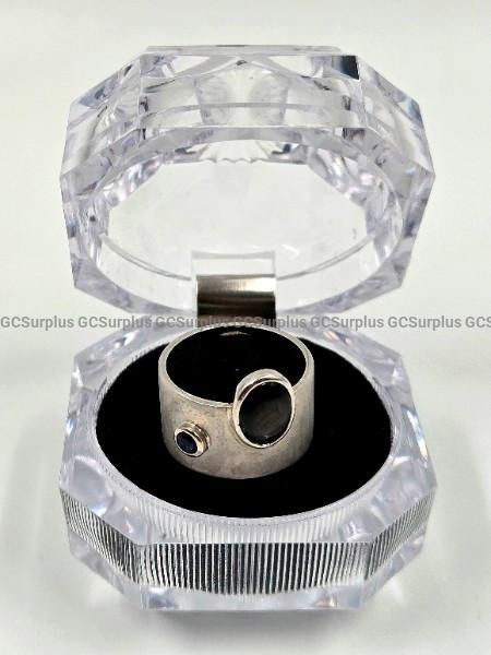 Sterling Silver Sapphire Ring