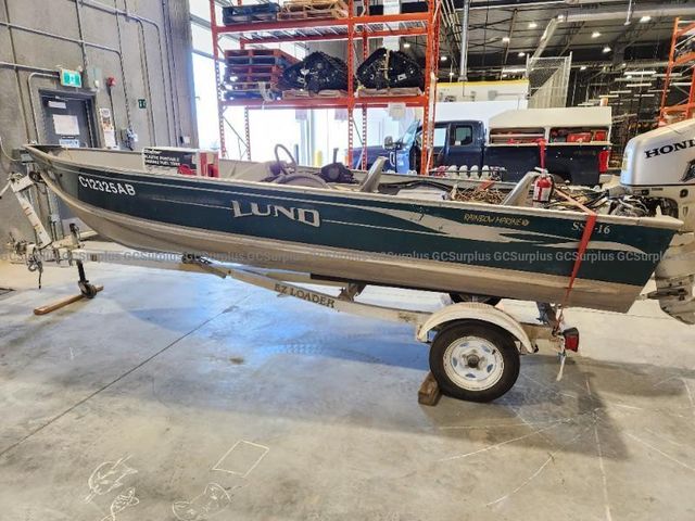 Lund Boat with Motor and Trailer