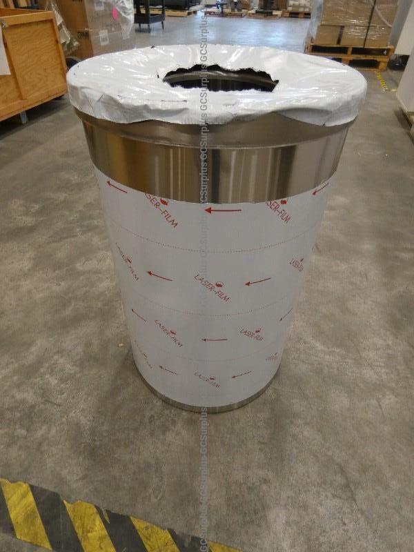 Assorted Frost and Safco Garbage Cans - Lot 2