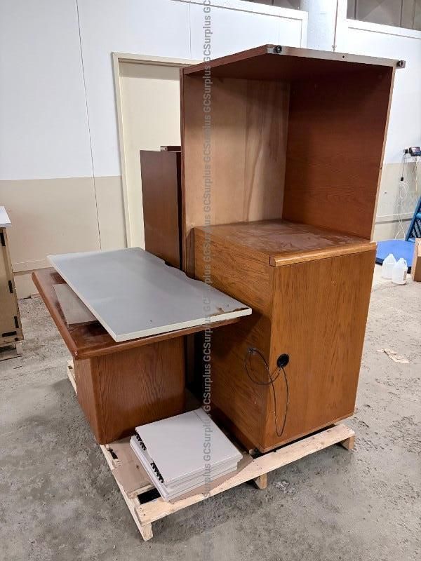 Assorted Office Wooden Furniture