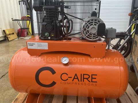 New C-Aire Fire Protection Compressor "S-Series 1.5Hp, 5-Gallon