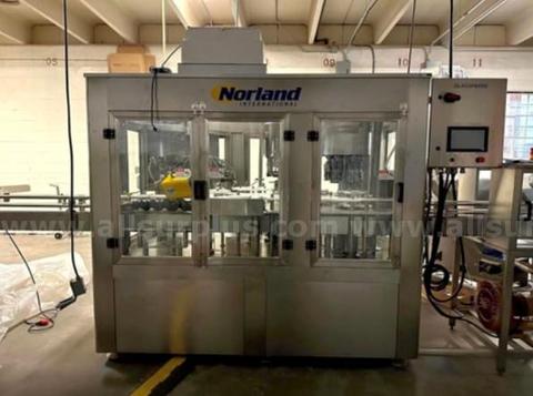 NORLAND ABE Monoblock Non Carbonated Filling Line with ROPP Capper