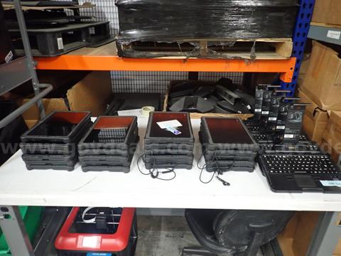 Lot of Getac Rugged Tablets, Models: F110G2, F110G3, F110G4, F110G5