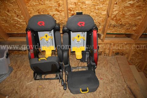 Lot of 2 jump seat from a Spartan Rosenbauer Engine