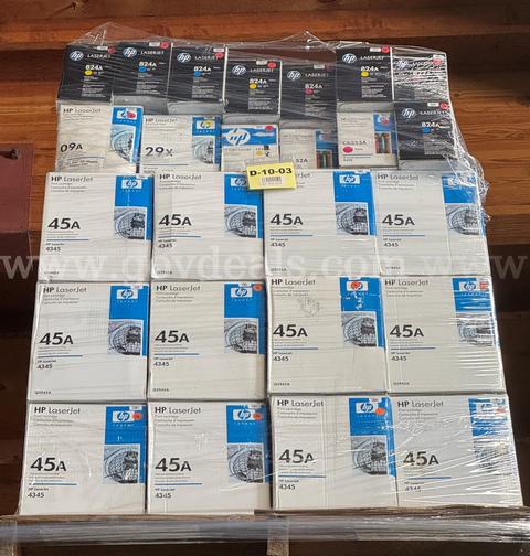 Mixed lot of NEW GENUINE HP Toner