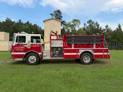 1987 PEMFAB Fire Engine - Low Hours