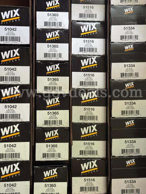 LOT of 45 NEW WIX OIL FILTERS