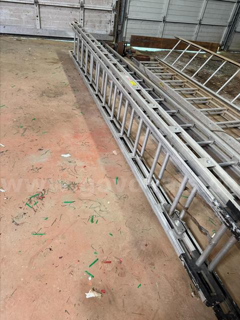 Lot of 3 Fire Department Ladders