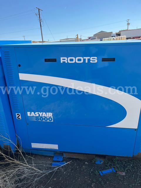 Lot of 4 Roots EasyAir 8000 Rotary Lobe Blowers with 60 HP Baldor Motors – Parts or Repair