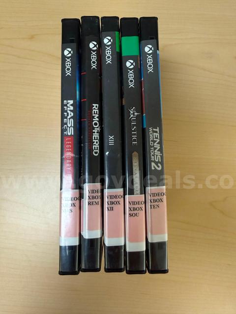 1 lot used XBOX video games