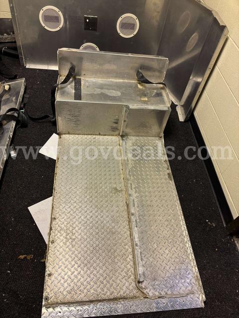 Lot of 2 Mavron Made For Chevy 3500 Transport Van Jail Transport Cage Compartmen