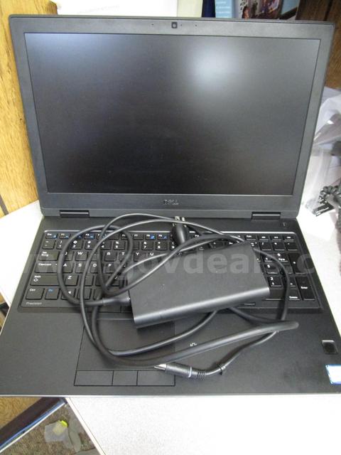 (1) USED DELL PRECISION 7530 LAPTOP, i7 8TH GEN