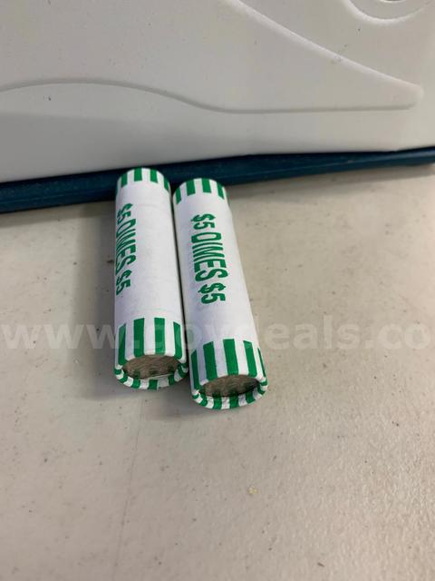 TWO ROLLS SEALED DIMES - SHIPPING ONLY - MA