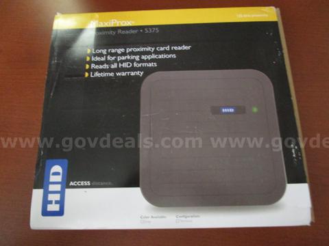 (1) USED HID MAXIPROX CARD READER, 5375