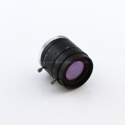 Lens - 1" FA, 3MP, 16mm F1.4, Manual, Lock Screws, Short Wave IR