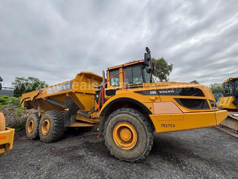 2022 Volvo A30G Articulating Haul Truck w/ Tailgate