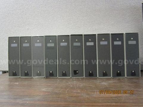 (1) NEW; (8) LIKE-NEW; (1) SLIGHTLY DAMAGED DAY-TIMER STORAGE SETS 5½" X 8½"
