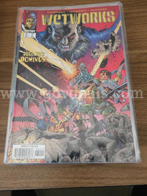 10 Old Classic Assorted Comic Books, Mint Condition & Sleeved, Collectors Look