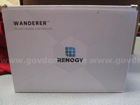 (1) USED RENOGY WANDERER SOLAR CHARGE CONTROLLER