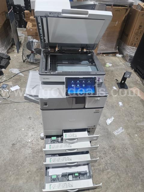Ricoh MP C4504ex Color Copier Printer Scanner - Tested Working