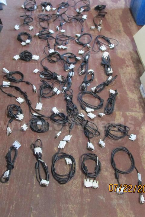 (40) DVI (SINGLE LINK) CABLES