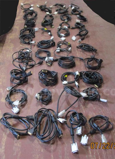 (40) DVI DUAL LINK CABLES