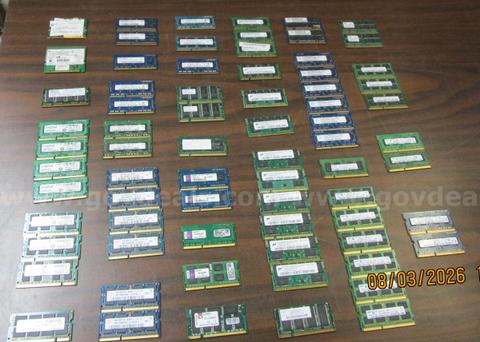 (70) SODIUM MEMORY CARDS AND (2) OTHER CARDS.