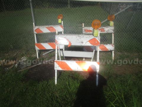 (3) USED OLDER BARRICADES