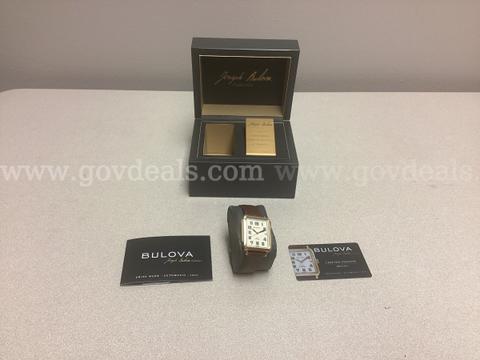 Joseph Bulova Collection, a high end line limited edition, men’s watch