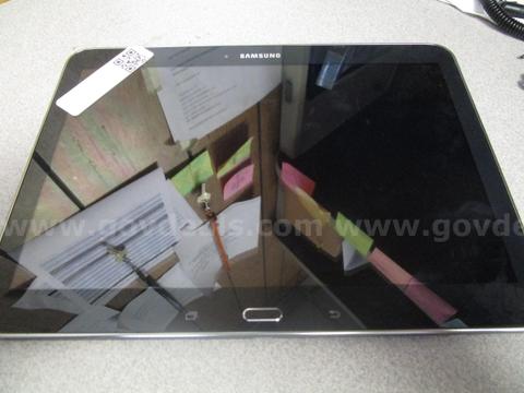 (1) USED SAMSUNG GALAXY TAB4 16GB, VERIZON, ANDROID5, SM-T537V