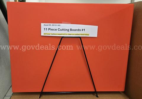 11 Piece Cutting Boards #1