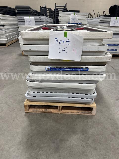 Lot of Folding Banquet Tables - 8 foot