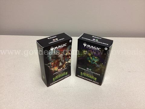Magic the Gathering Secrets of Strixhaven Lorehold Spirits, Witherbloom Pestilences commander deck
