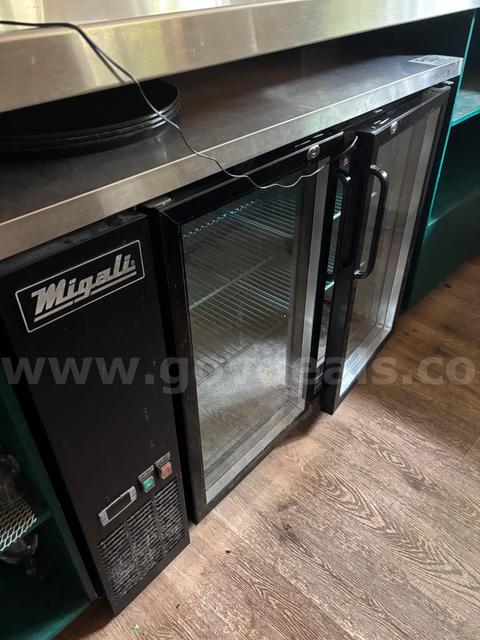 Migali 2-Door Glass-front Cooler