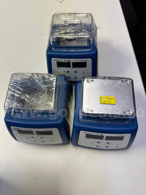 Lot of 3x VWR Mini Block Heaters