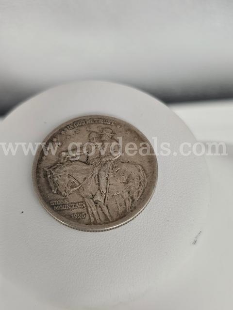1925 Stone Mountain Commemorative 50 Cent Piece, Very Rare
