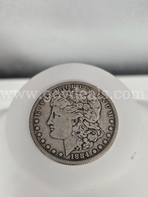 1884 U.S. Morgan Silver Dollar, Very Collectable