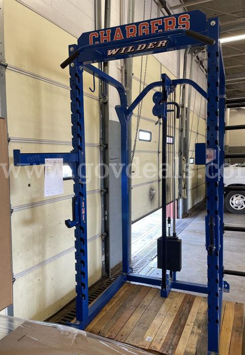 Pro Laser Half Rack (cable is bad and some parts are missing)
