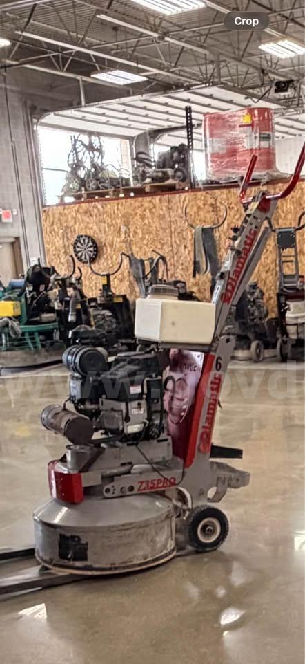 6 Diamatic 735 PRO Concrete Grinder & Polishers