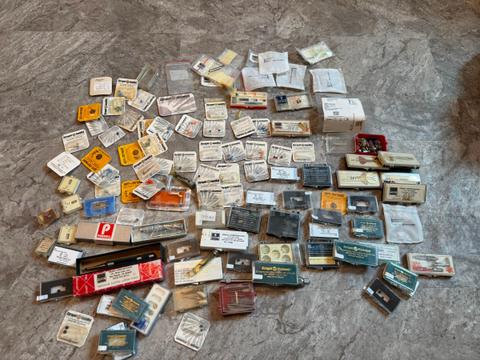 Large Lot of Lab Dental Dentist Pieces Parts Tools Tips Attachments Consumables etc. Sterngold