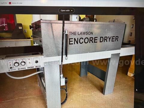 Commercial taxtile conveyer dryer